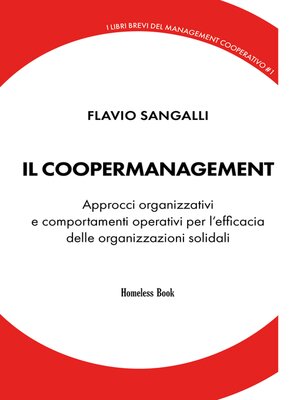 cover image of Il coopermanagement